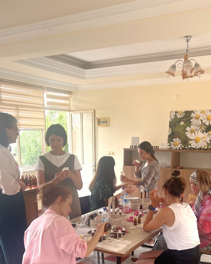 workshop etherische olie, de kracht van geur in je dagelijks leven. 